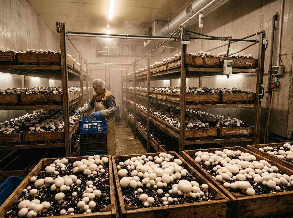 Beginner guide on How to Grow Button Mushrooms at home step by step