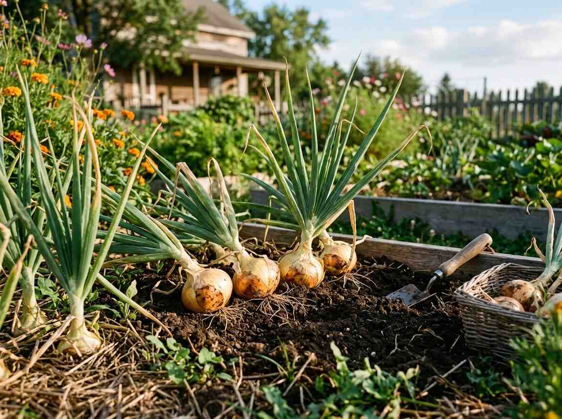 How to Plant Yellow Onions for fresh and productive home harvest
