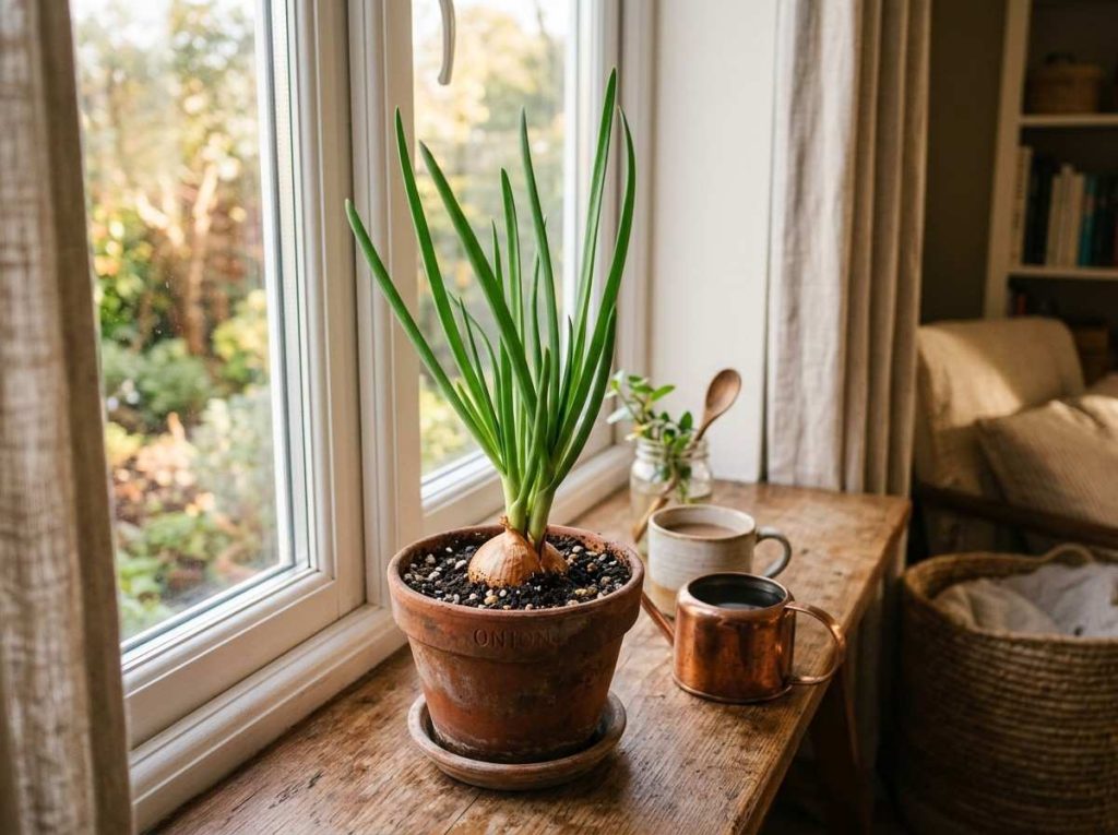 Beginner guide on How to Plant an Onion That Has Sprouted at home garden