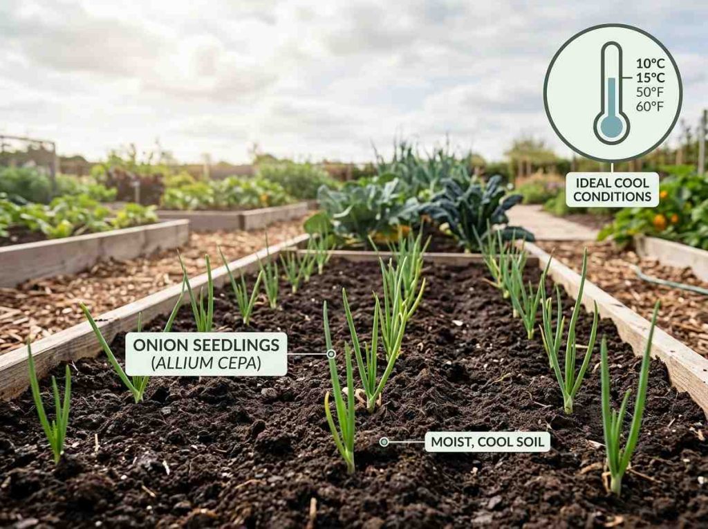 Onion Seeds When to Plant during early season for best results