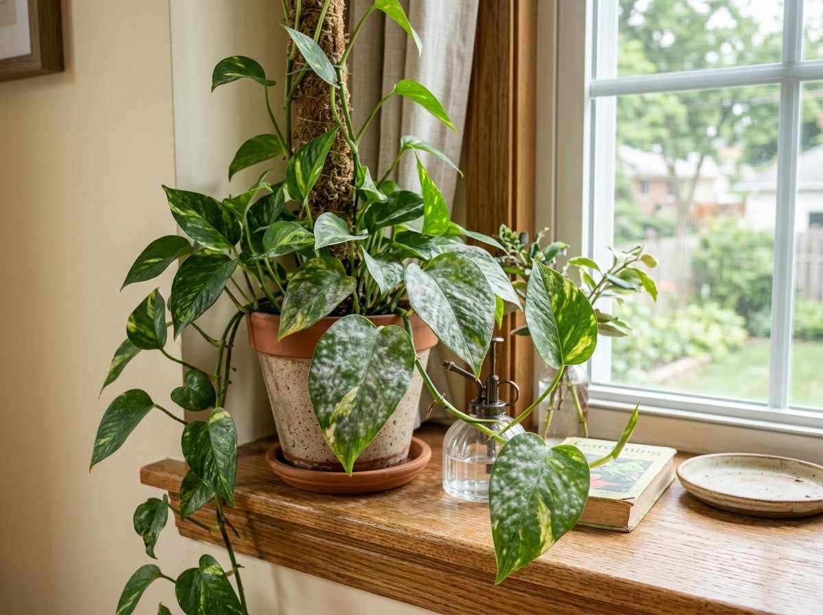 Powdery Mildew Indoor Plants affecting houseplants in indoor environment