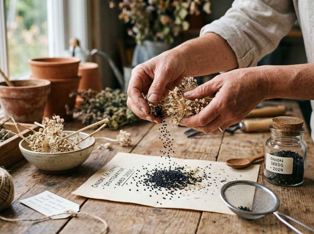 Beginner guide on When Do I Remove the Seeds from My Onion Plant step by step