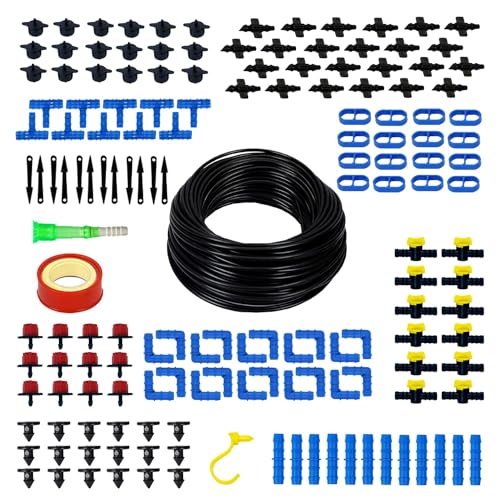Cinagro Plants Drip Irrigation Kit (20 Plants Kit) Watering Kit for Home Garden, Farming & Agriculture Purposes