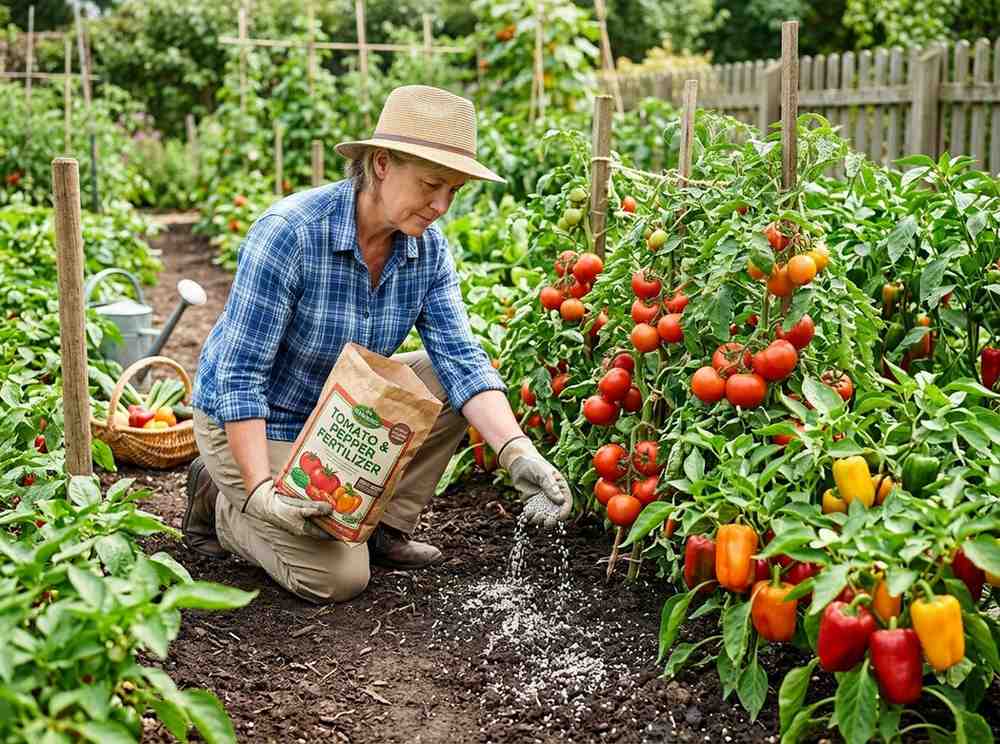 Best Fertilizer for Tomatoes and Peppers