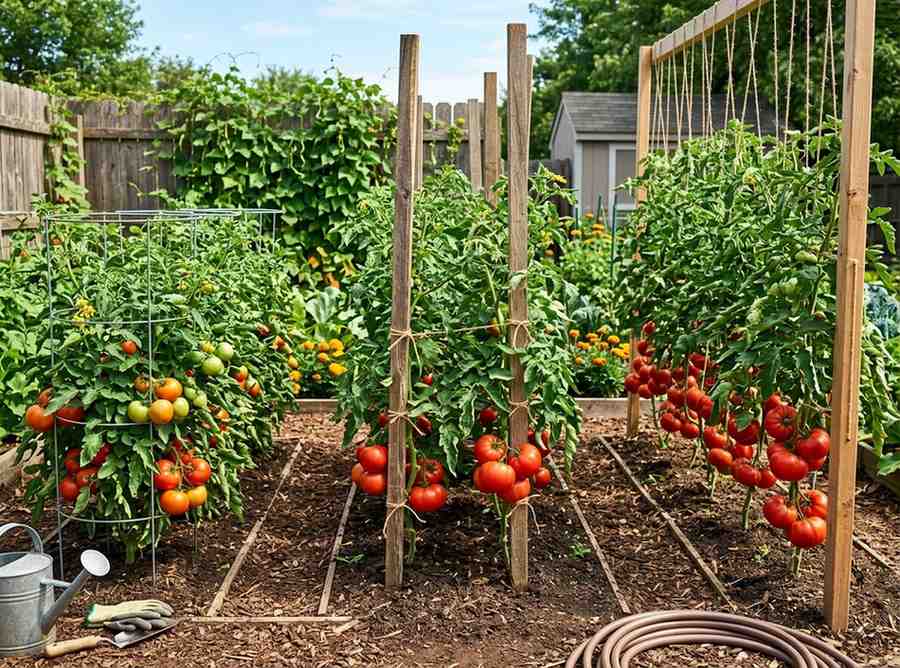 Best Supports for Tomatoes