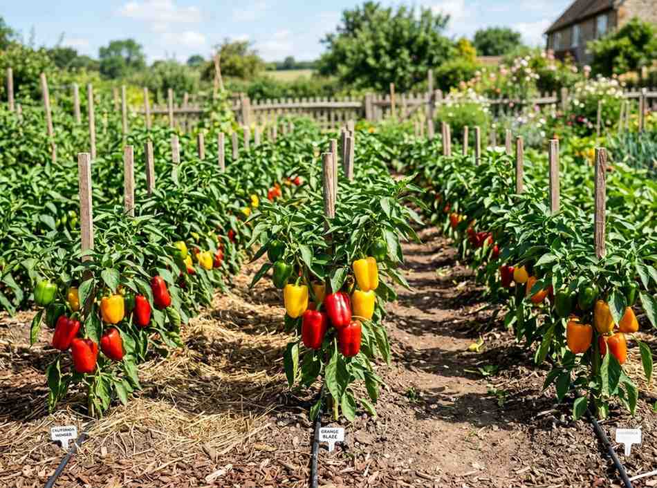Beginner guide on How Far Apart to Plant Bell Peppers for healthy growth and airflow