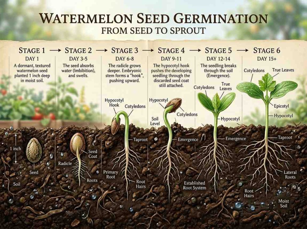 How Long Does It Take Watermelon Seeds to Germinate for successful watermelon plant growth