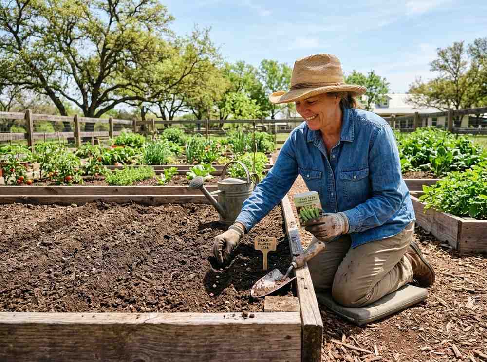 When to Plant Okra in Texas for strong growth and abundant pod production