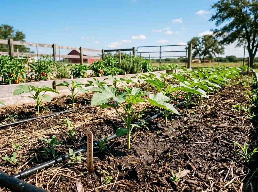 When to Plant Okra in Texas during spring and early summer growing season