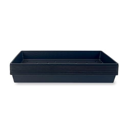 10 Plant Growing Trays (No Drain Holes) - 20