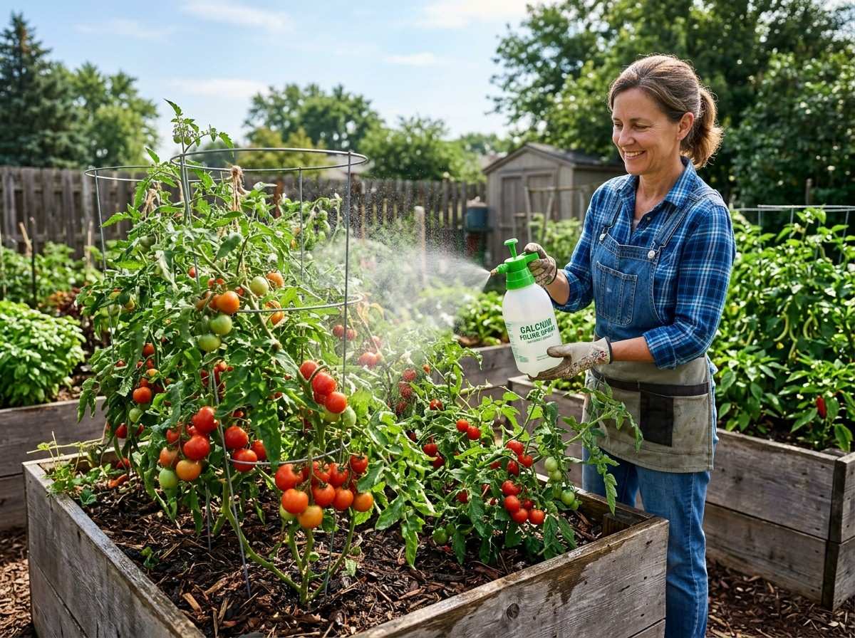 Calcium Spray for Tomato Plants