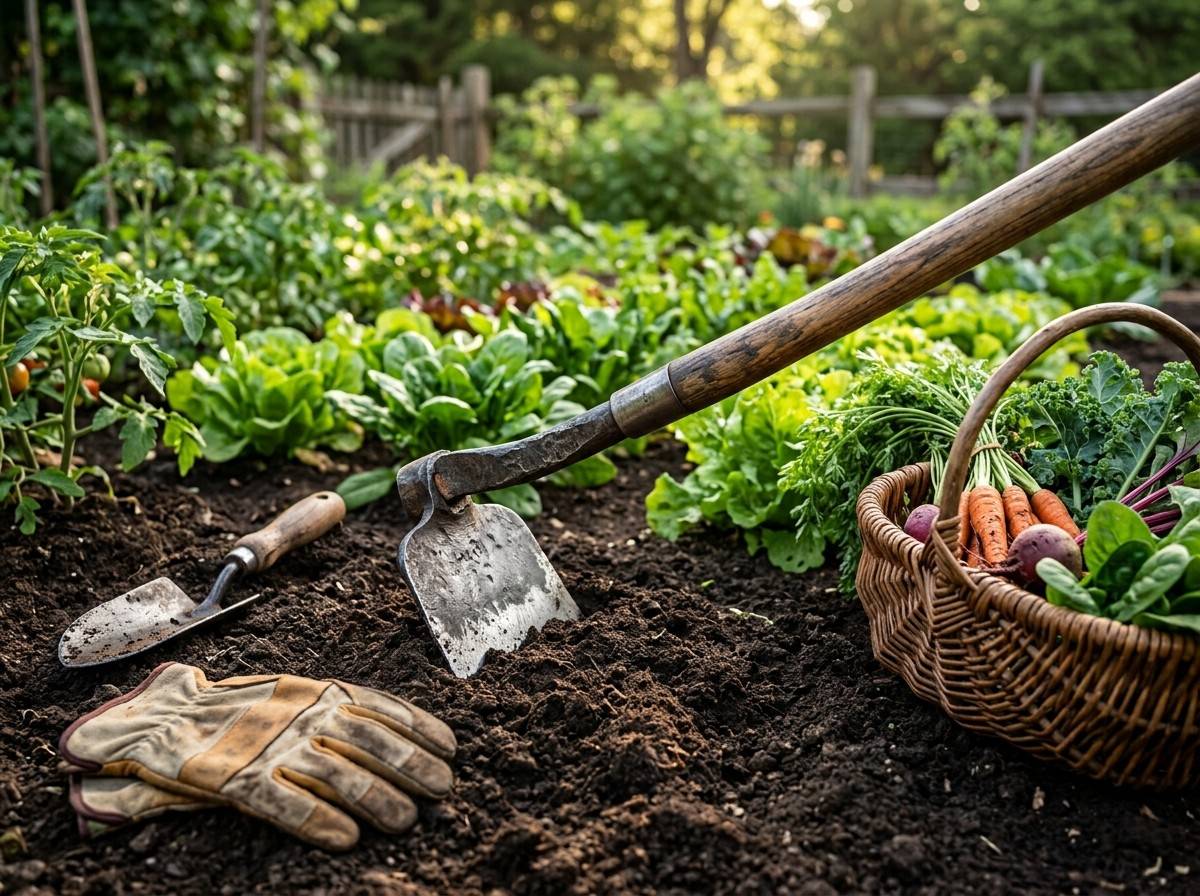 Hand Forged Garden Hoe