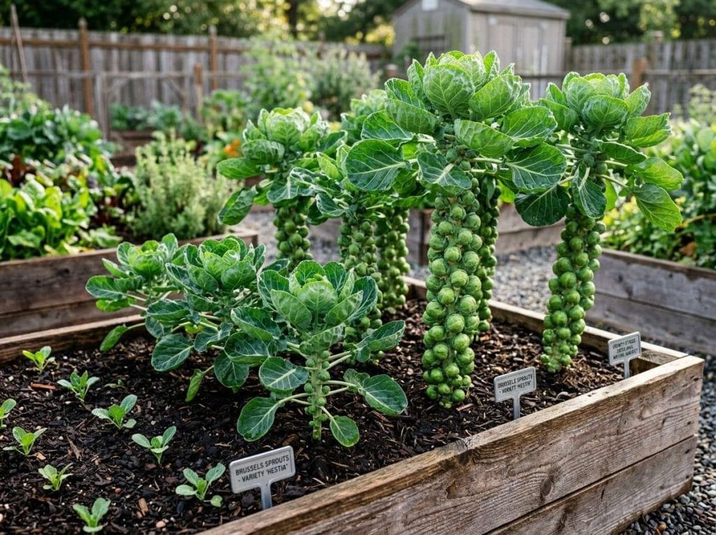 How Long Do Brussel Sprouts Take to Grow with proper watering, full sun, and nutrient-rich garden soil.