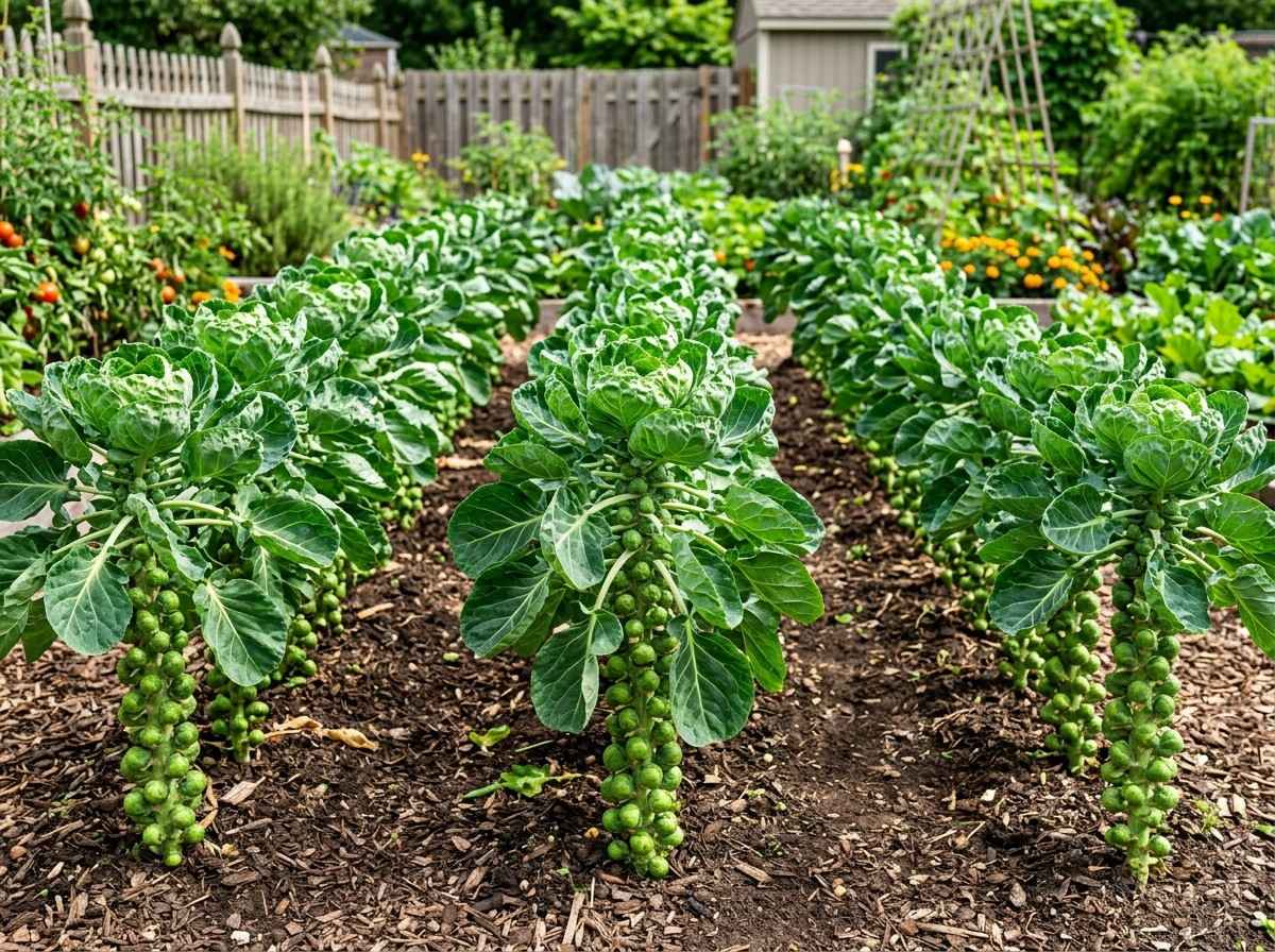 How to Grow Brussel Sprouts from transplanting to harvest with nutrient-rich soil and consistent care.
