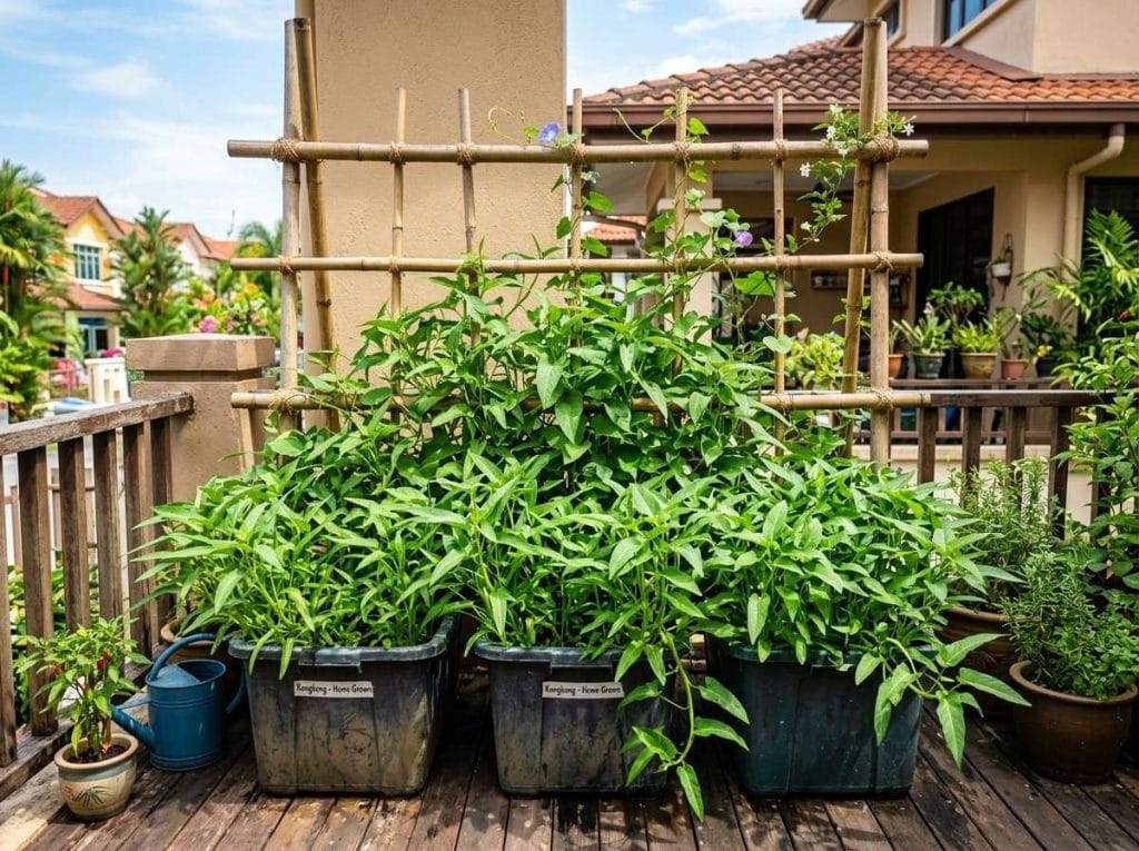 How to Grow Water Spinach Kangkong for a productive harvest of fresh leafy greens