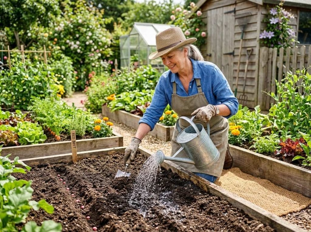 How to Plant Red Beets using step-by-step planting methods for healthy root development and strong growth.