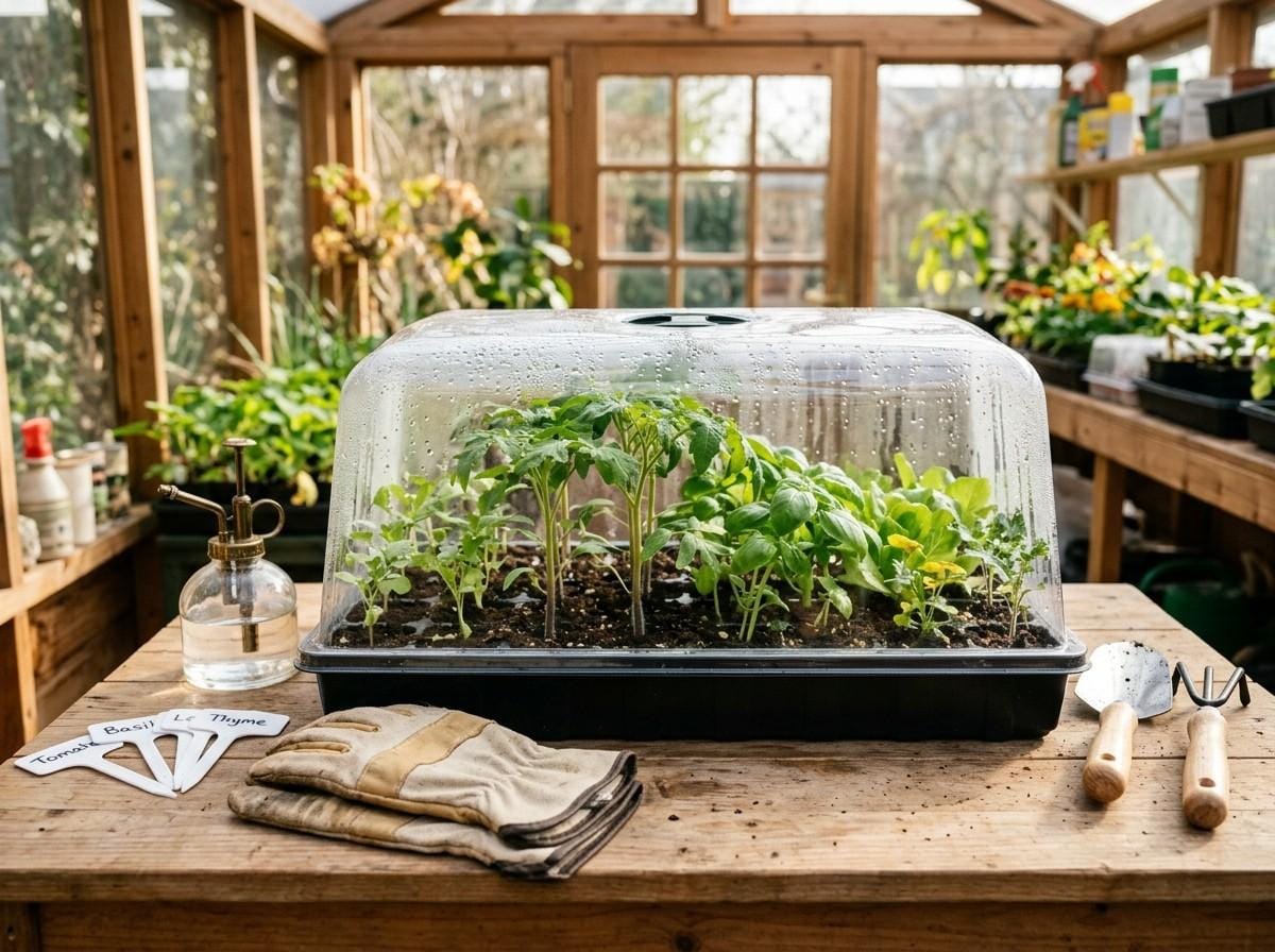 Seed Starting Trays With Dome