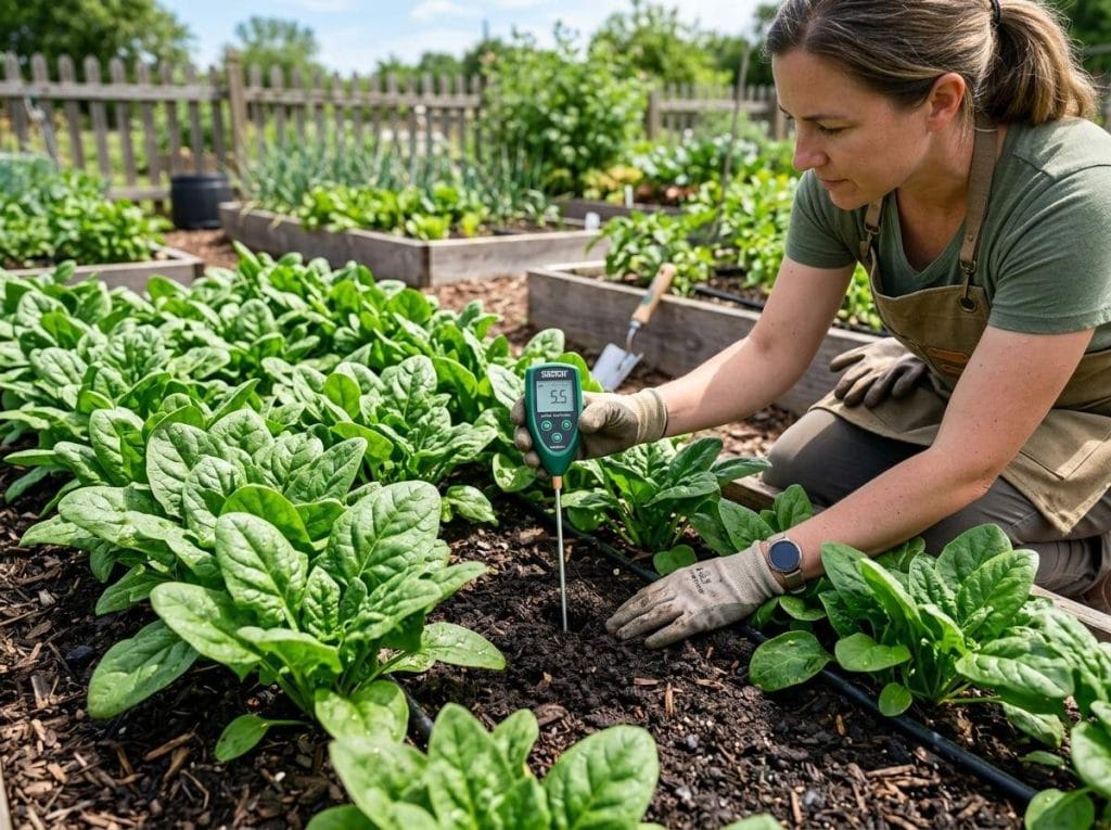 Spinach Soil Ph Tolerance 5.5 for productive spinach harvests in a home vegetable garden