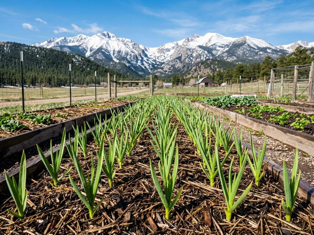 Beginner guide on When to Plant Garlic in Colorado for healthy bulb development and strong root growth