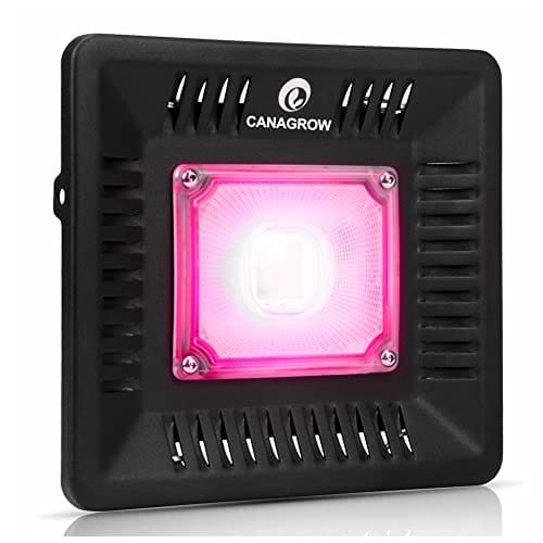 Full Spectrum LED Grow Lights for Indoor Plants, CANAGROW Waterproof COB Outdoor Grow Light, Plant Growing Lamps Refugium Light for Saltwater Aquarium, Heating Lamps for Plants Seeding, Veg, Blooming