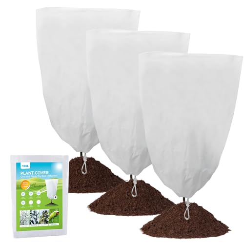 YDSL 3 Pack Plant Covers Freeze Protection, 25