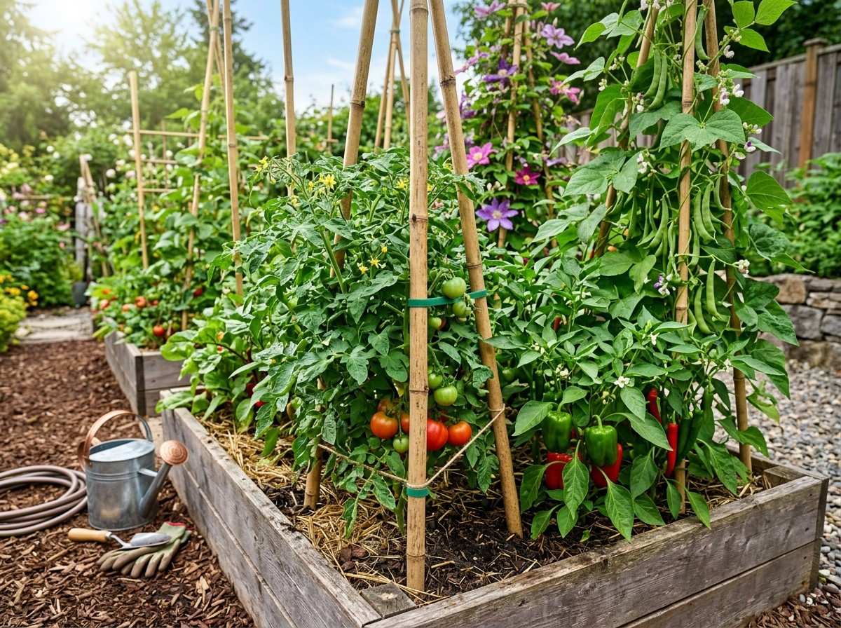 Bamboo Plant Support Stakes