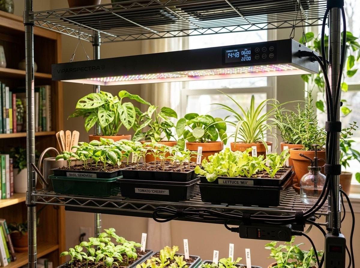 Grow Lights With Timers