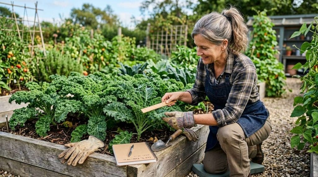 How Long Does Kale Take to Grow in raised garden beds under ideal cool-season growing conditions.