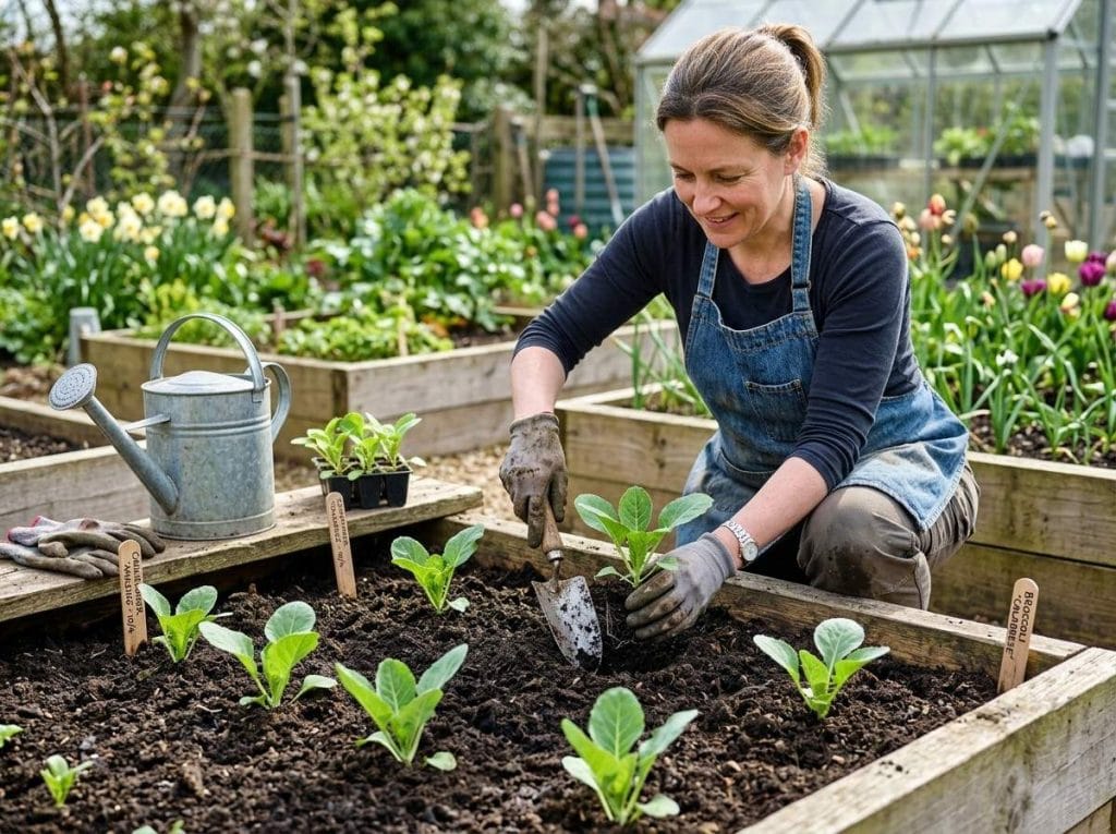 How to Grow Cauliflower by planting healthy seedlings in fertile, well-drained soil with proper spacing.