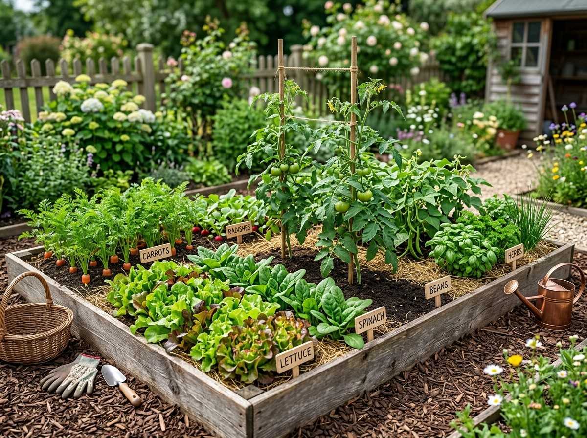 How to Start a Small Vegetable Garden using step-by-step planning, planting, and watering for a productive harvest.