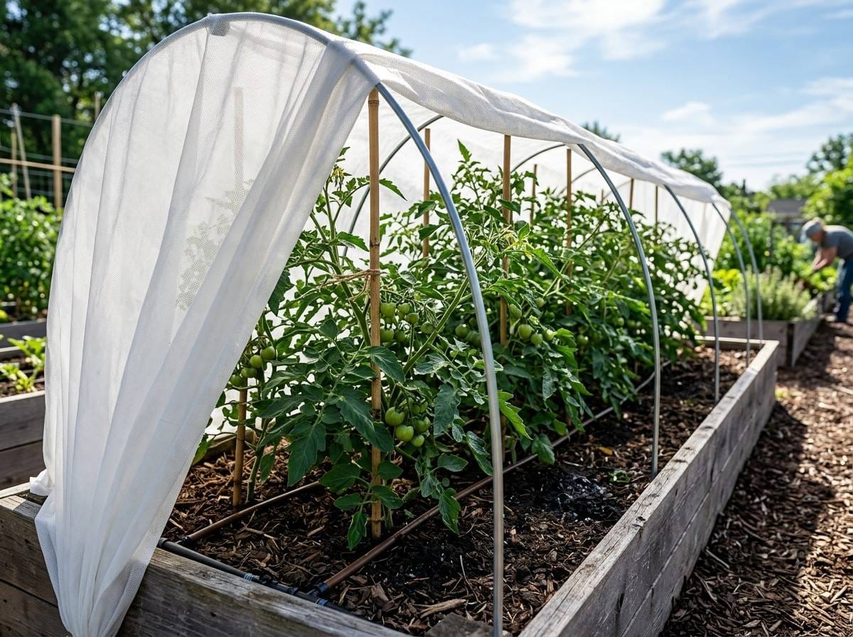 Row Covers for Tomato Plants