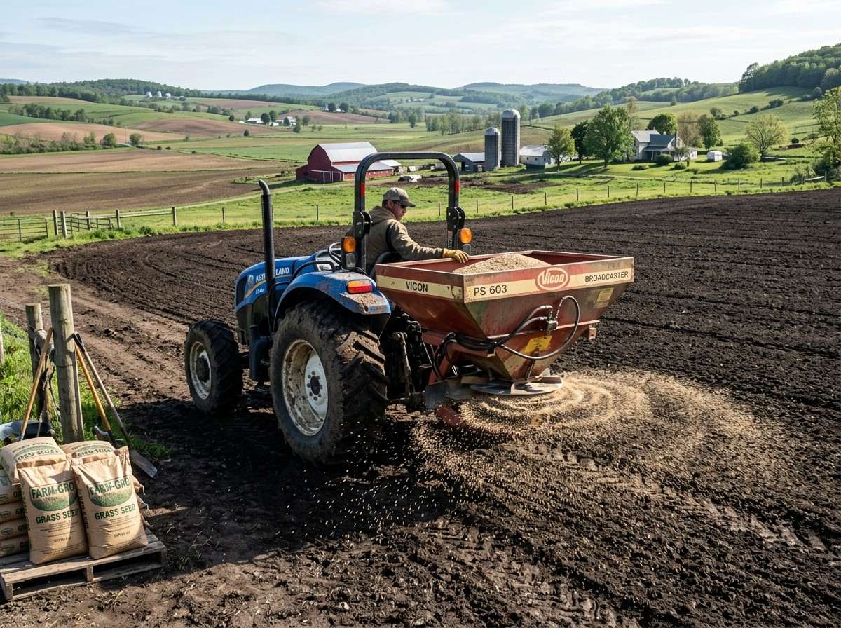 Seed Spreader for Tractor