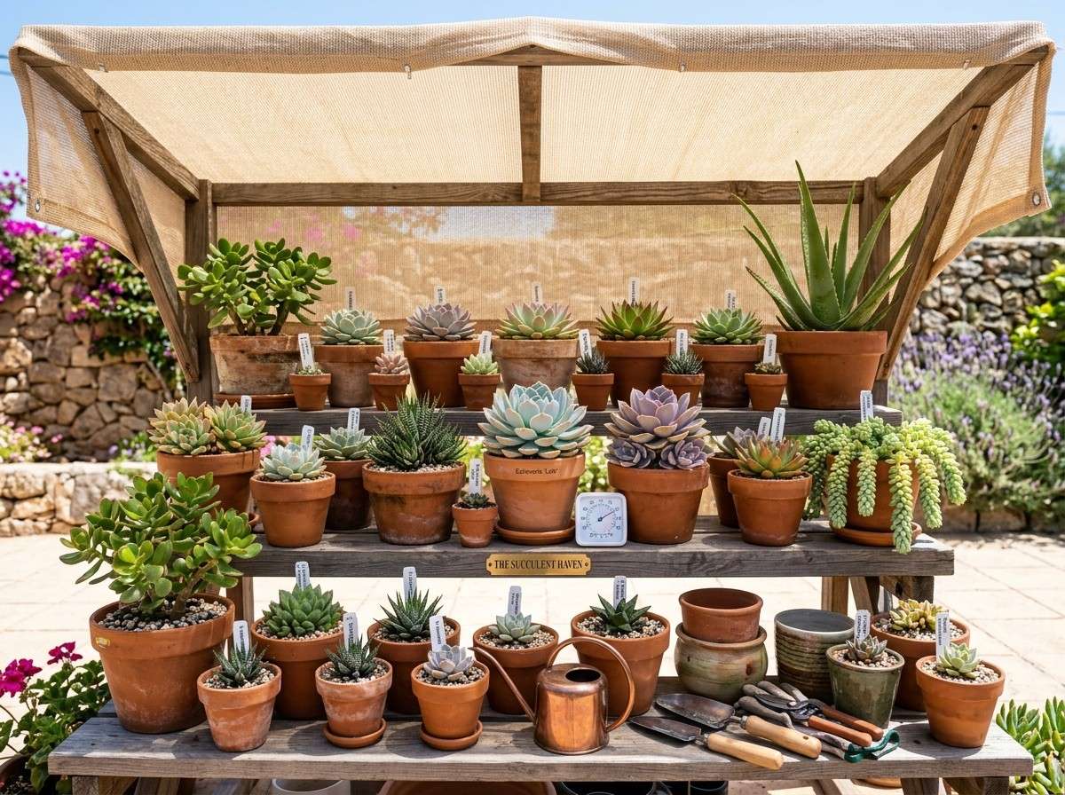 Shade Cloth for Succulents