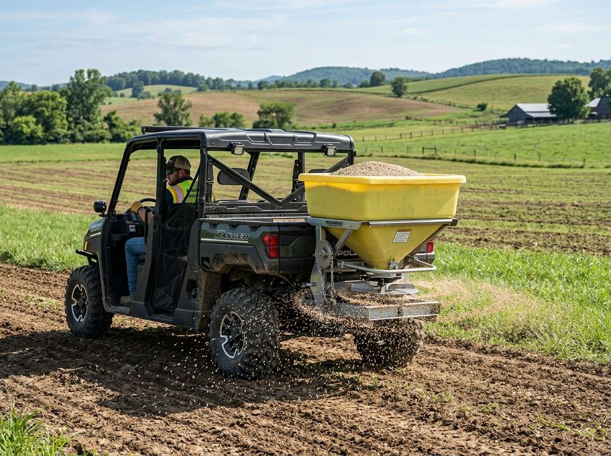 Utv Seed Fertilizer Spreader