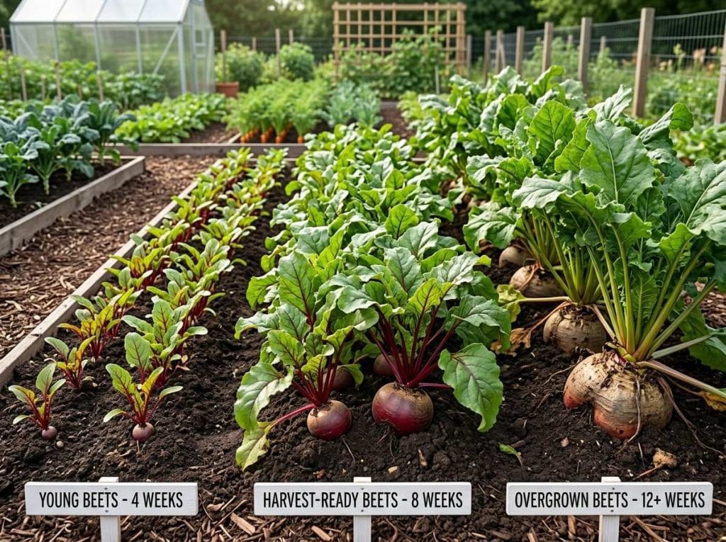When Are Beets Ready to Harvest by gently pulling mature beets from the soil when their roots reach the desired size.