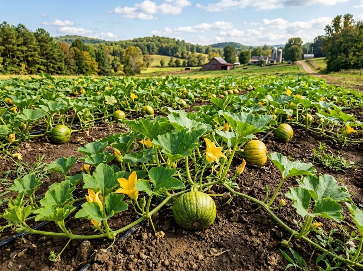 When to Plant Pumpkins in NC illustrating the ideal planting season for pumpkins in North Carolina gardens.