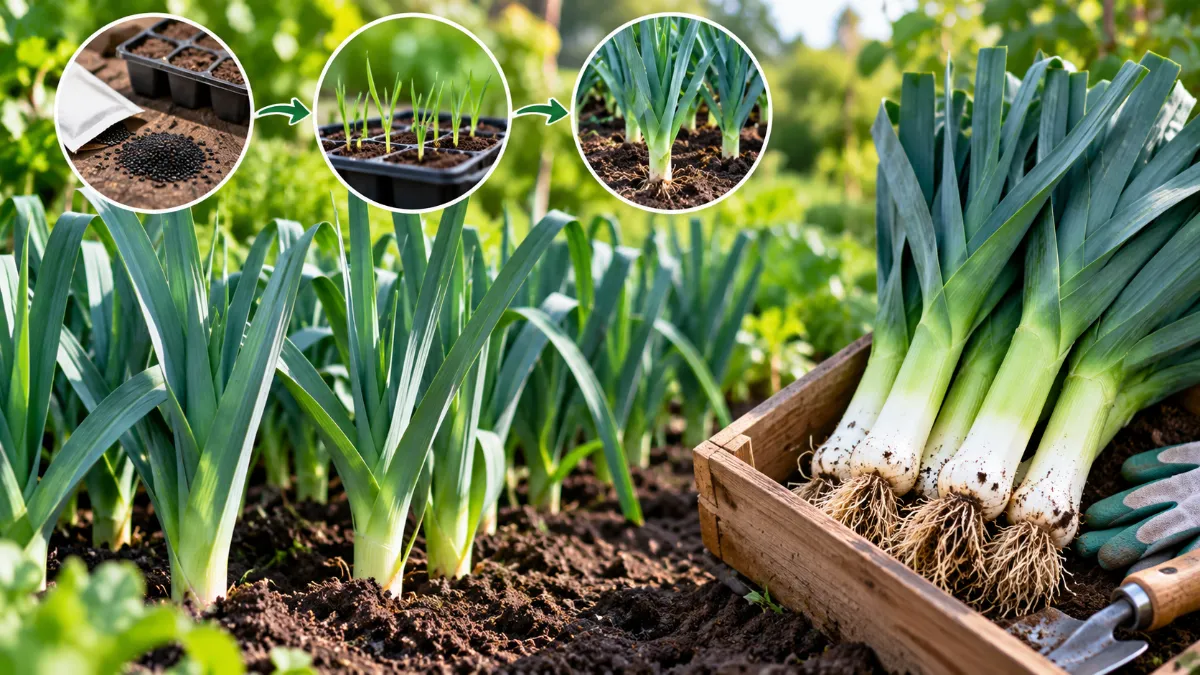 How to Grow Leeks From Planting to Harvest
