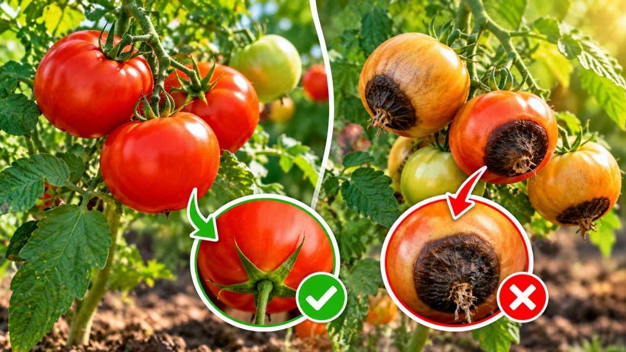Blossom End Rot on Tomatoes