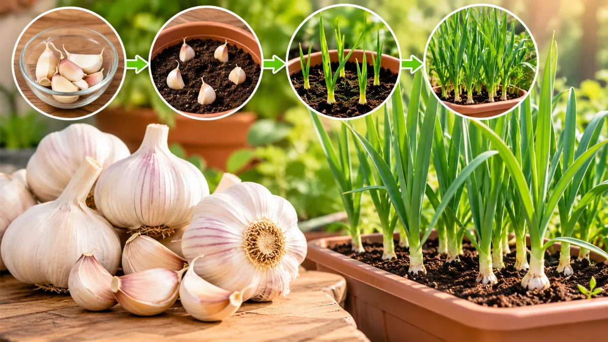 How to Grow Garlic at Home