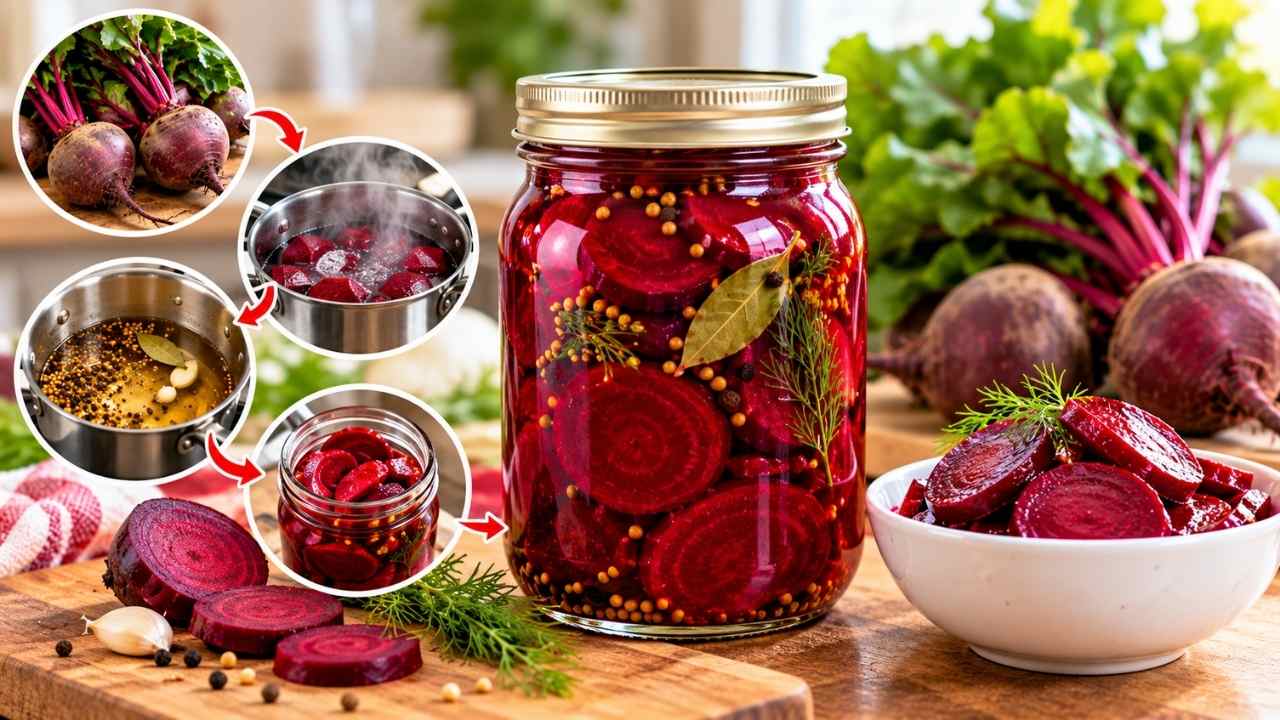 How to make pickled beets
